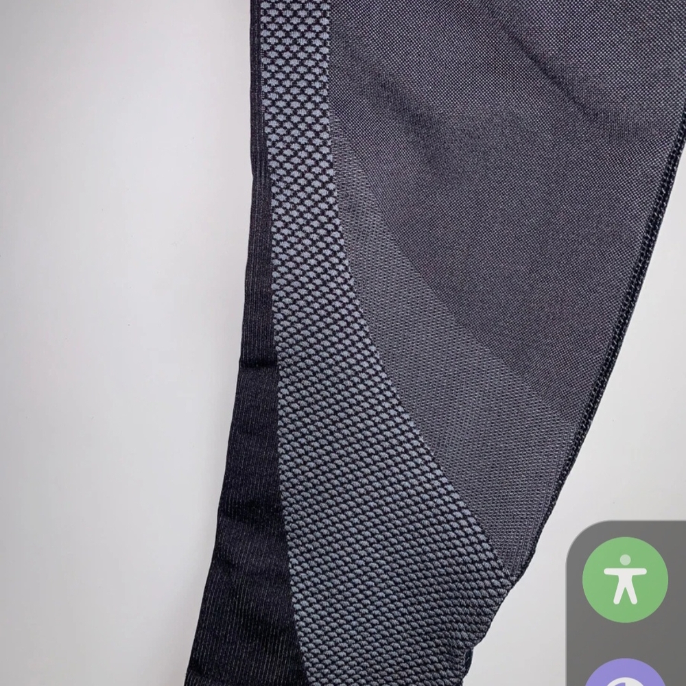lululemon athletica Black and Gray Leggings